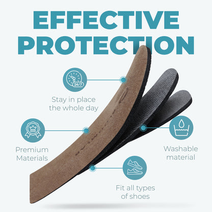 Adjustable Heel Lift Inserts – 3-Layer Support for Everyday Comfort – BloomLab