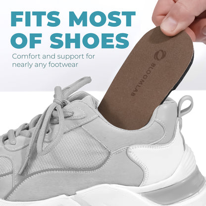 Adjustable Heel Lift Inserts – 3-Layer Support for Everyday Comfort – BloomLab